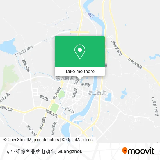 专业维修各品牌电动车 map