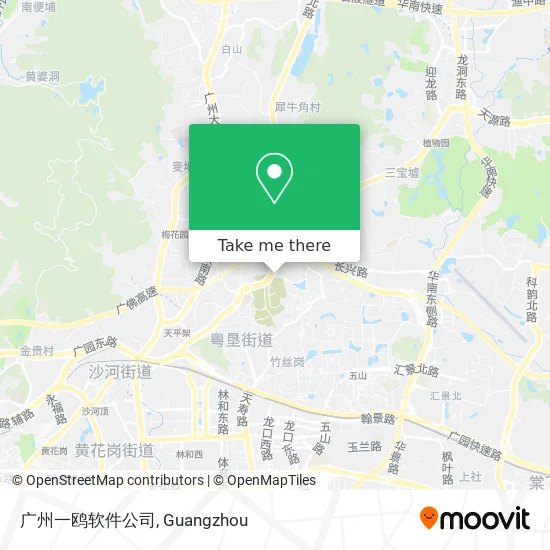 广州一鸥软件公司 map