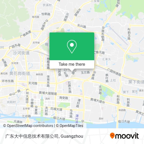 广东大中信息技术有限公司 map