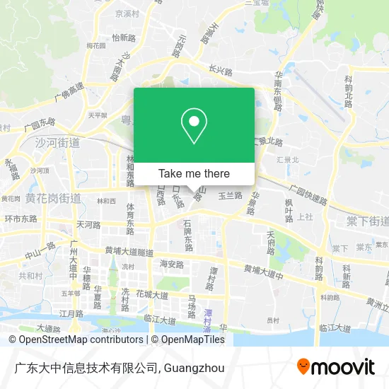 广东大中信息技术有限公司 map
