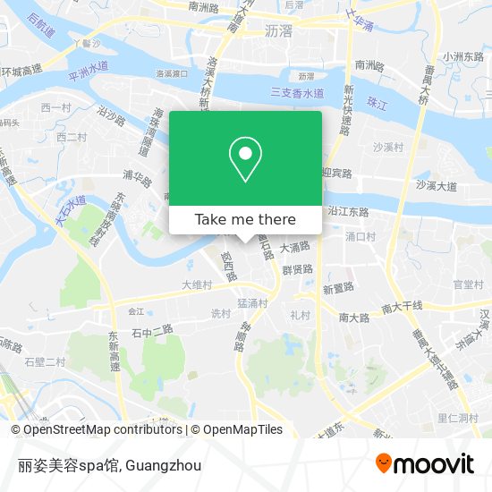 丽姿美容spa馆 map