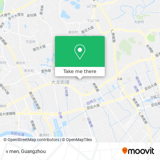 v men map