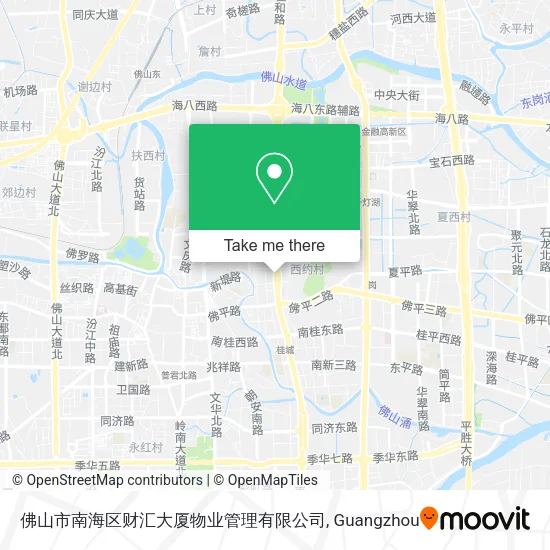 佛山市南海区财汇大厦物业管理有限公司 map
