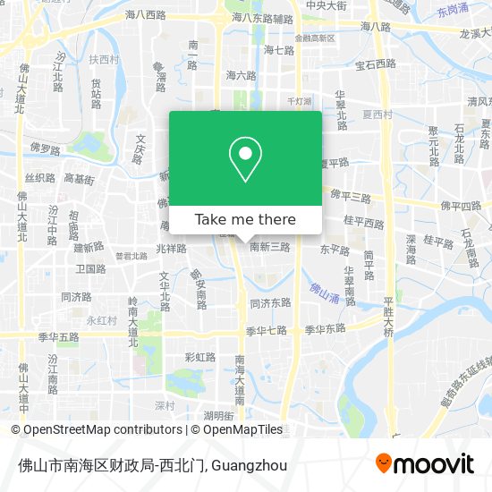 佛山市南海区财政局-西北门 map