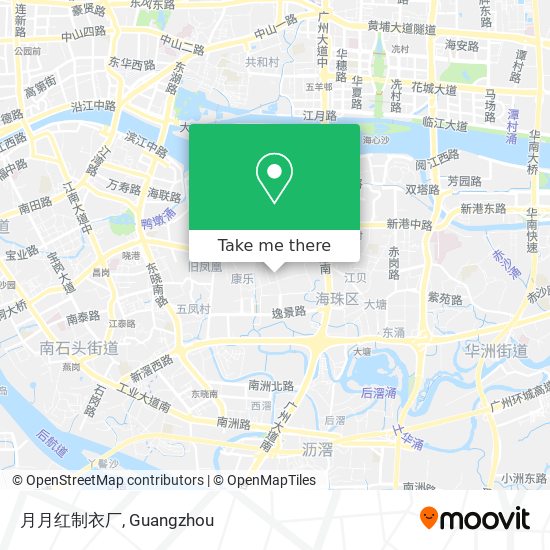 月月红制衣厂 map