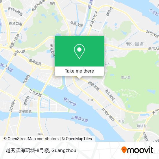 越秀滨海珺城-8号楼 map
