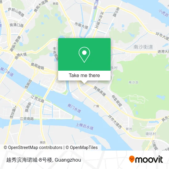 越秀滨海珺城-8号楼 map