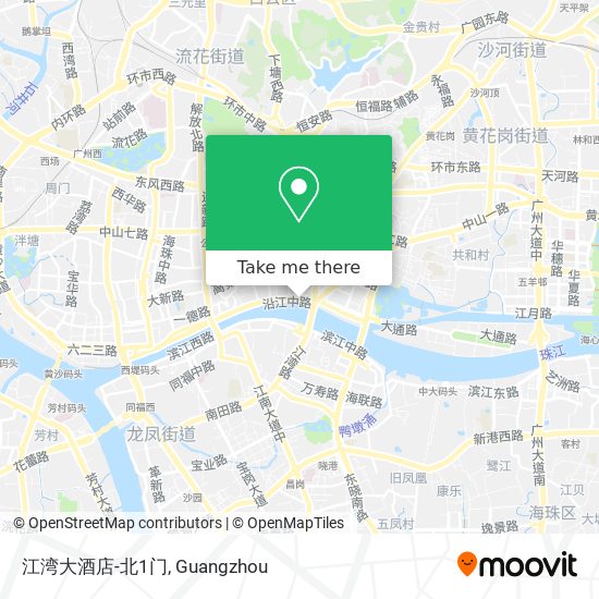 江湾大酒店-北1门 map