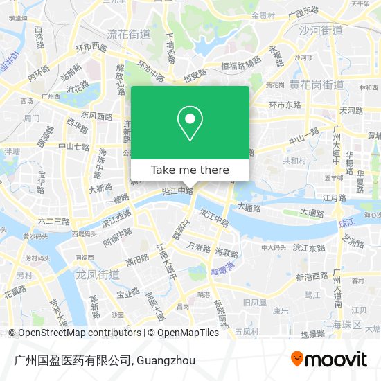 广州国盈医药有限公司 map