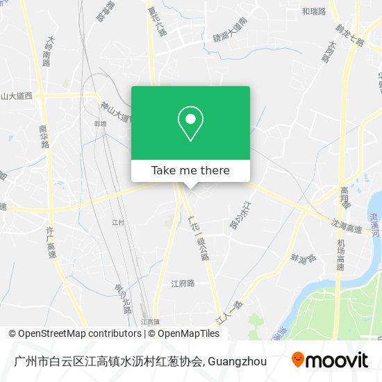 广州市白云区江高镇水沥村红葱协会 map