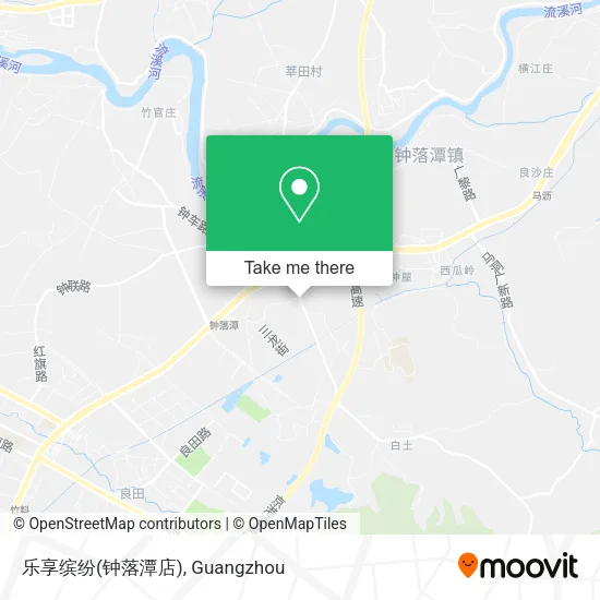 乐享缤纷(钟落潭店) map