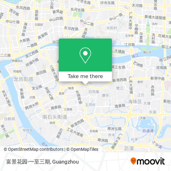 富景花园-一至三期 map