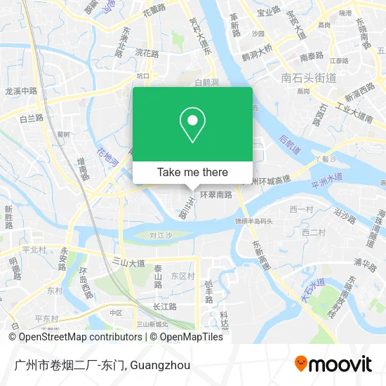 广州市卷烟二厂-东门 map