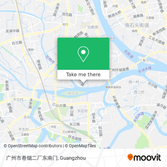 广州市卷烟二厂东南门 map
