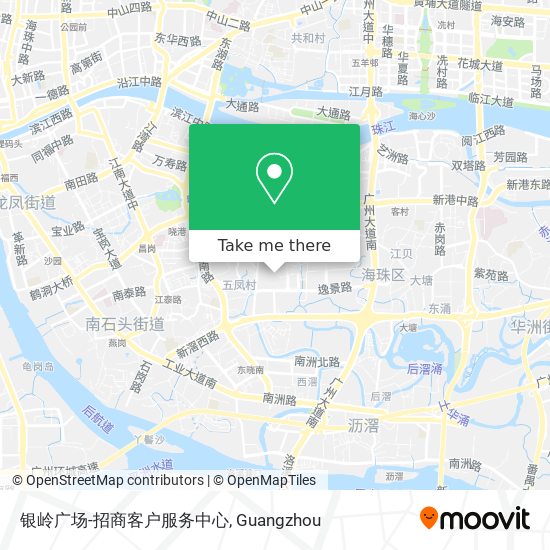 银岭广场-招商客户服务中心 map