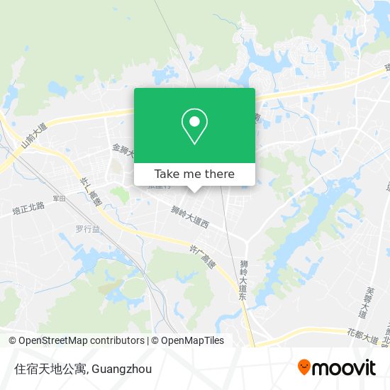 住宿天地公寓 map