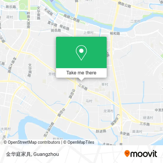 金华庭家具 map
