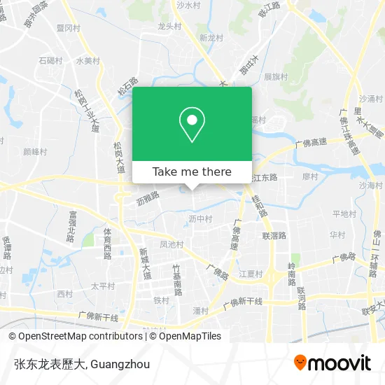 张东龙表歷大 map