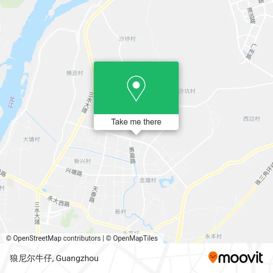 狼尼尔牛仔 map