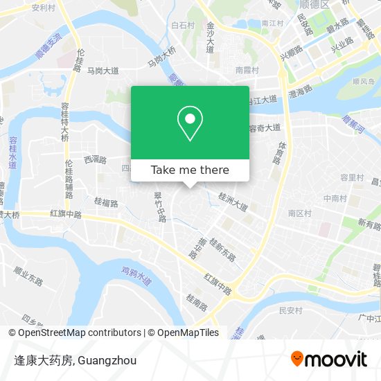 逢康大药房 map