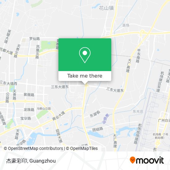 杰豪彩印 map