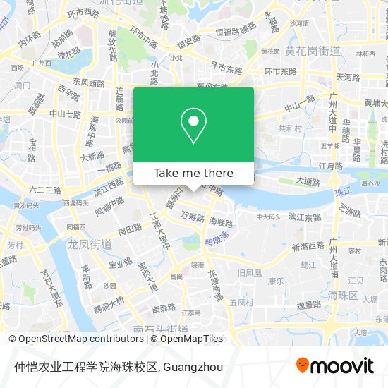 仲恺农业工程学院海珠校区 map