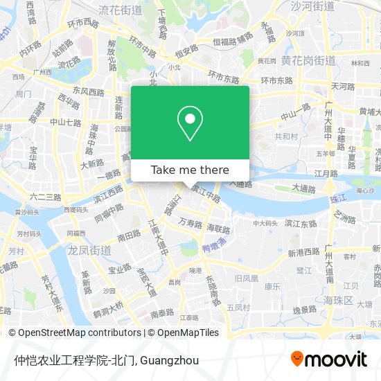 仲恺农业工程学院-北门 map
