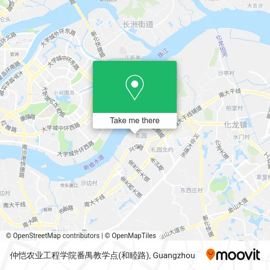 仲恺农业工程学院番禺教学点(和睦路) map