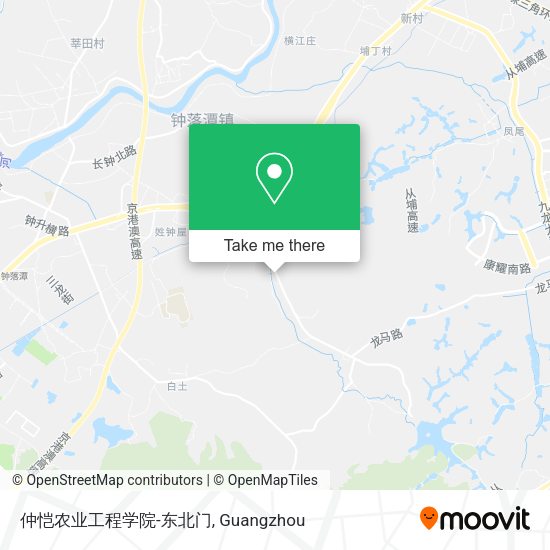 仲恺农业工程学院-东北门 map