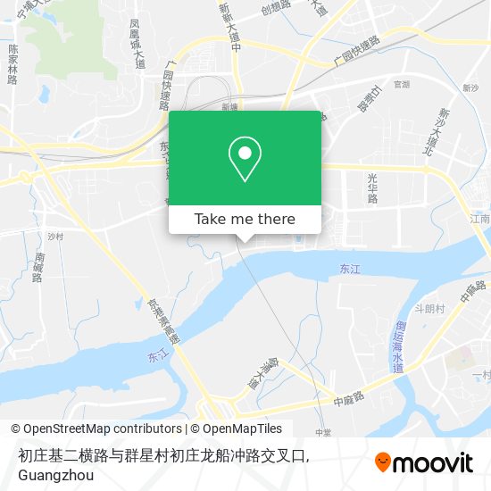 初庄基二横路与群星村初庄龙船冲路交叉口 map