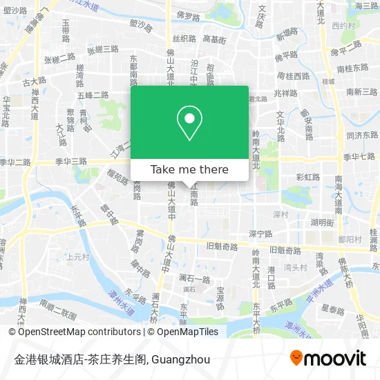 金港银城酒店-茶庄养生阁 map