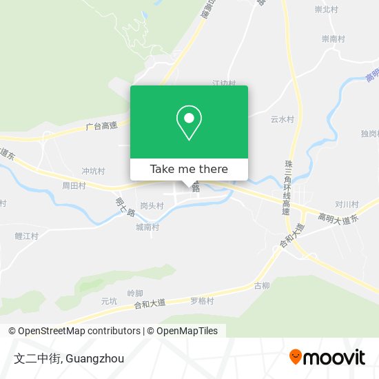 文二中街 map