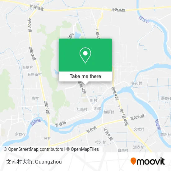 文南村大街 map