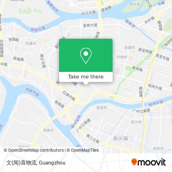 文(闻)喜物流 map