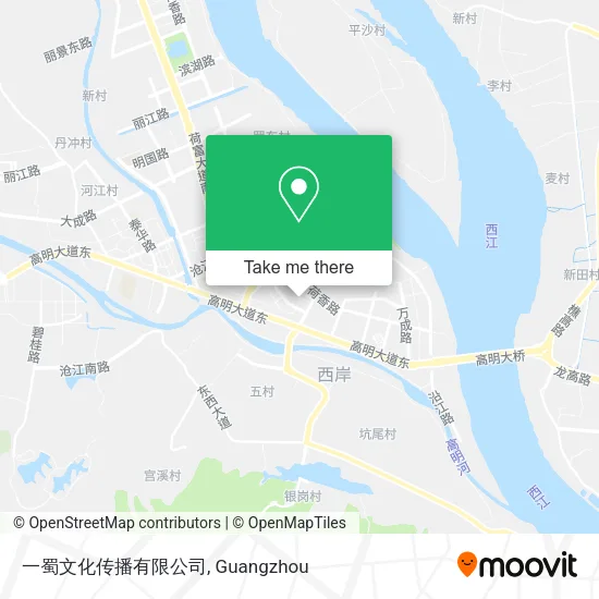 一蜀文化传播有限公司 map