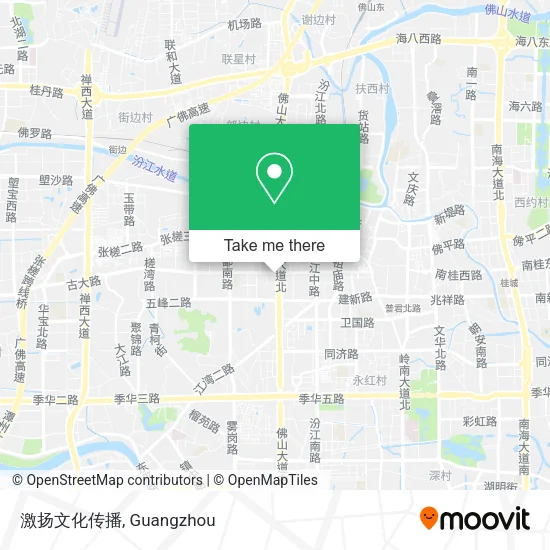 激扬文化传播 map