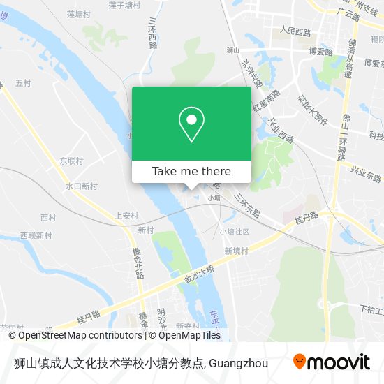 狮山镇成人文化技术学校小塘分教点 map