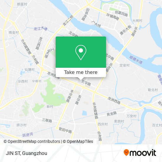 JIN ST map