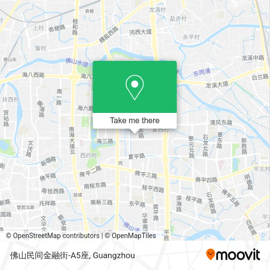 佛山民间金融街-A5座 map