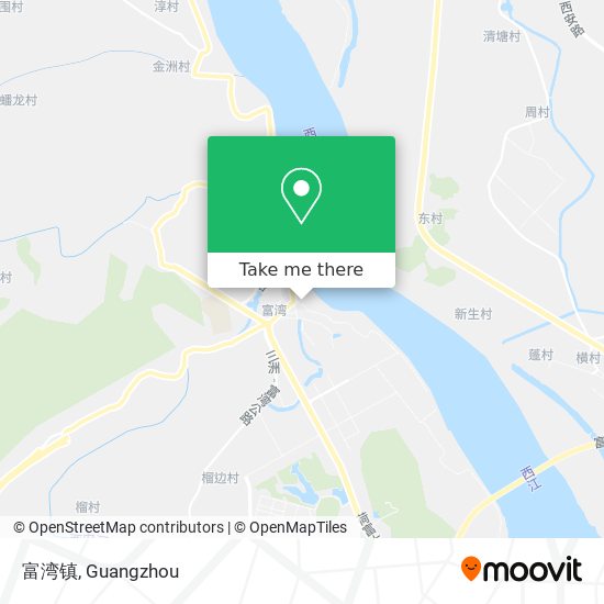 富湾镇 map