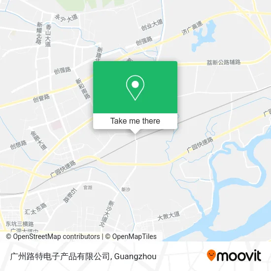 广州路特电子产品有限公司 map
