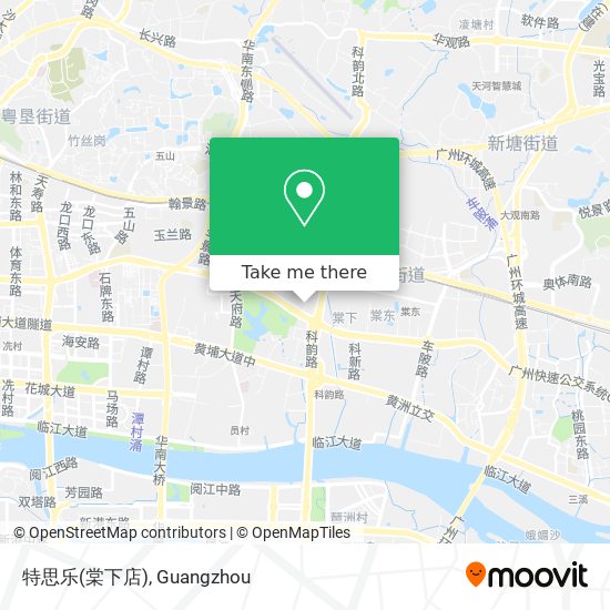特思乐(棠下店) map