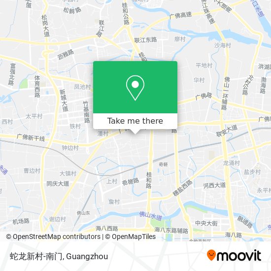 蛇龙新村-南门 map