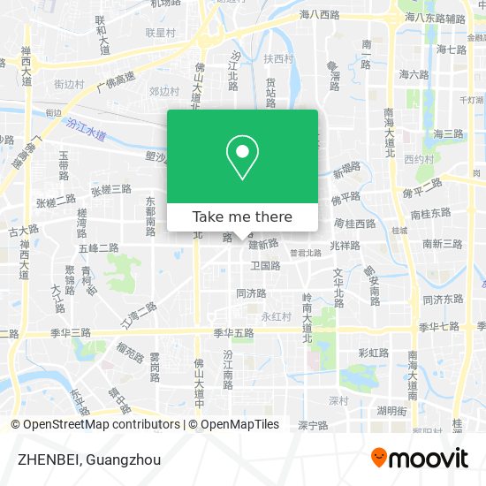 ZHENBEI map