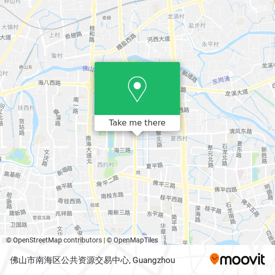 佛山市南海区公共资源交易中心 map