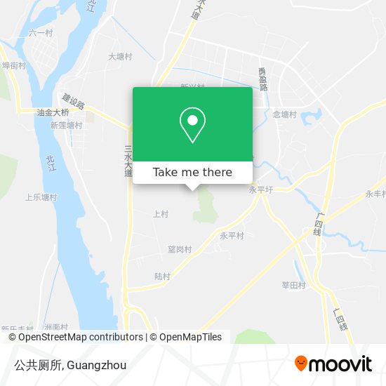 公共厕所 map