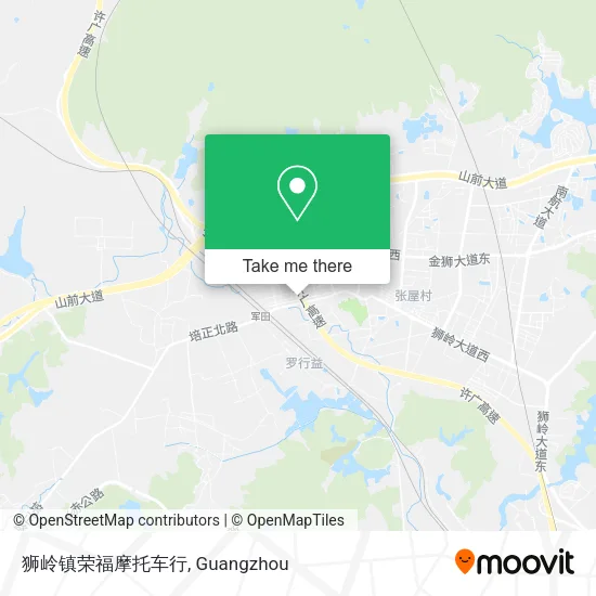 狮岭镇荣福摩托车行 map