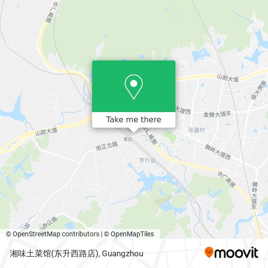湘味土菜馆(东升西路店) map
