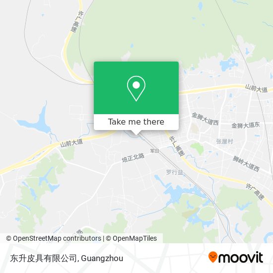东升皮具有限公司 map