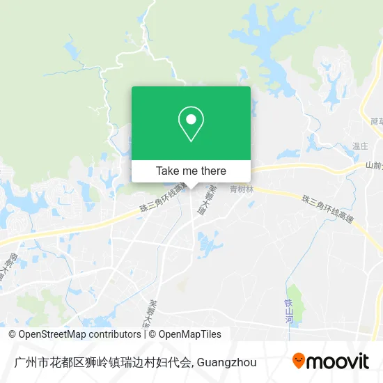 广州市花都区狮岭镇瑞边村妇代会 map